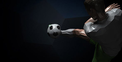 Soccer Kick Player Logo - Project for After Effects (Videohive)