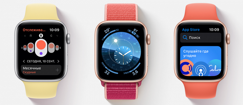 Новоиспеченные функции для умных часов Apple Watch станут доступны 19 сентября