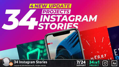Instagram Stories V.7 - 22798802 - Project for After Effects (Videohive)
