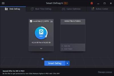 IObit Smart Defrag Pro 6.3.5.189 Multilingual + Portable