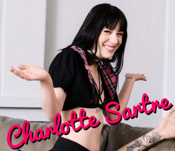 Charlotte Sartre - Fucking my Ass in Bondage (2019/HD)