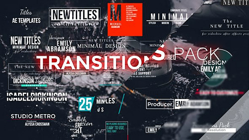 VIDEOHIVE Transitions Pack 22140213