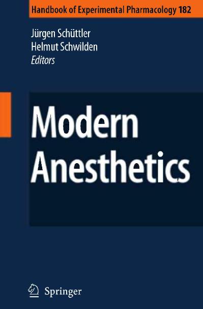 Modern Anesthetics